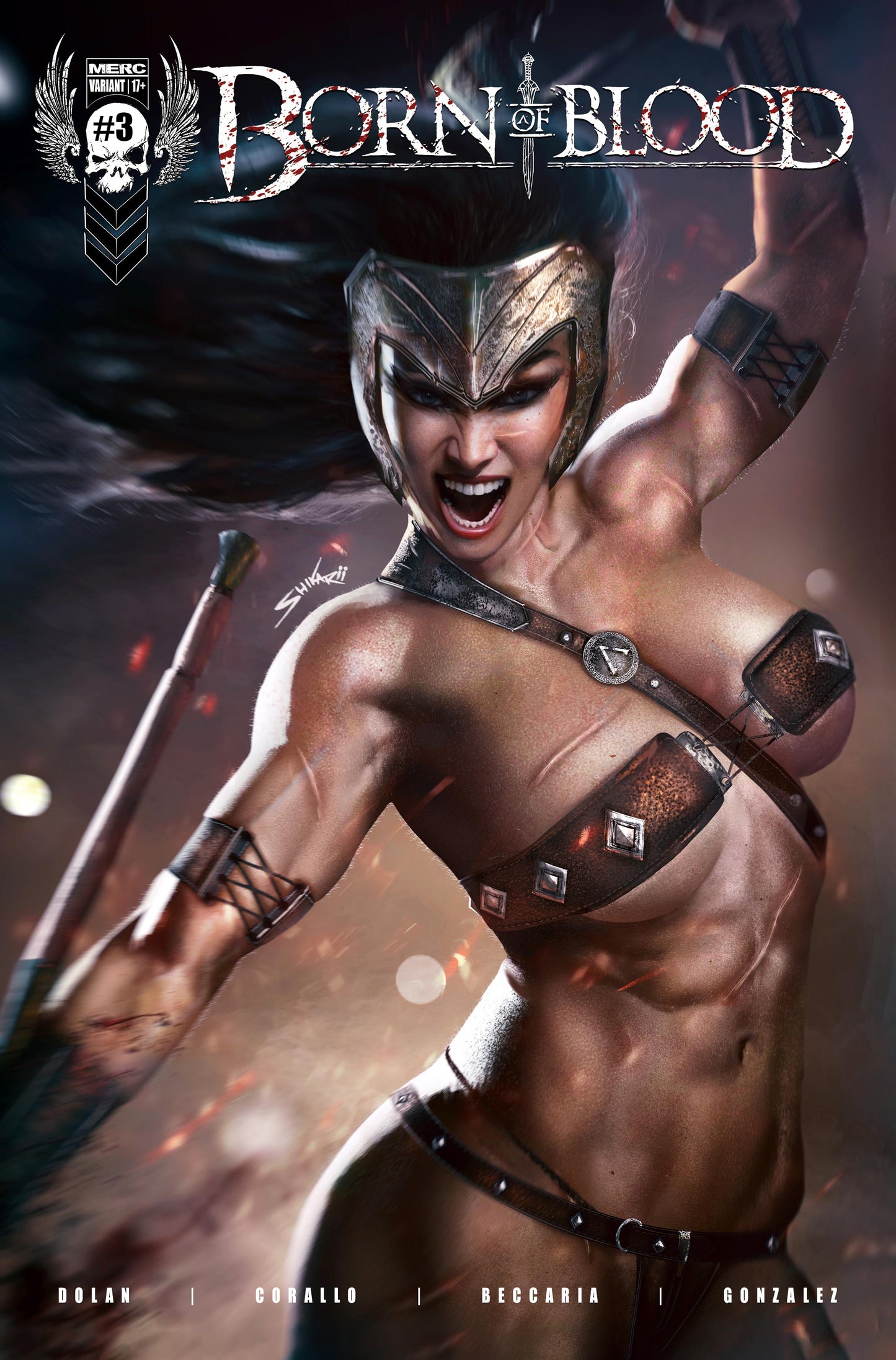 BORN OF BLOOD #3 - KICKSTARTER - BONUS BOX