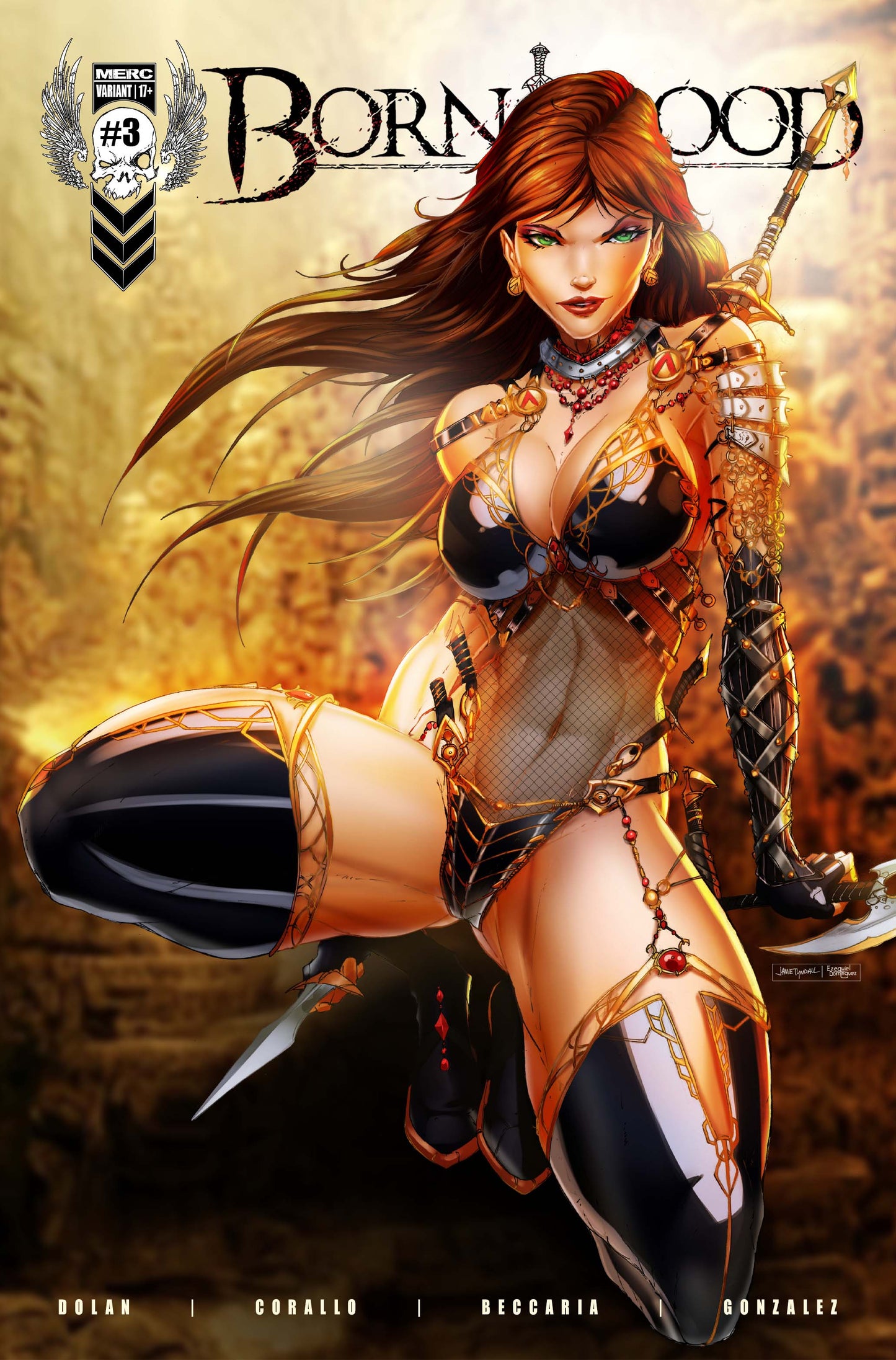 BORN OF BLOOD #3 KS - JAMIE TYNDALL - CENTURION