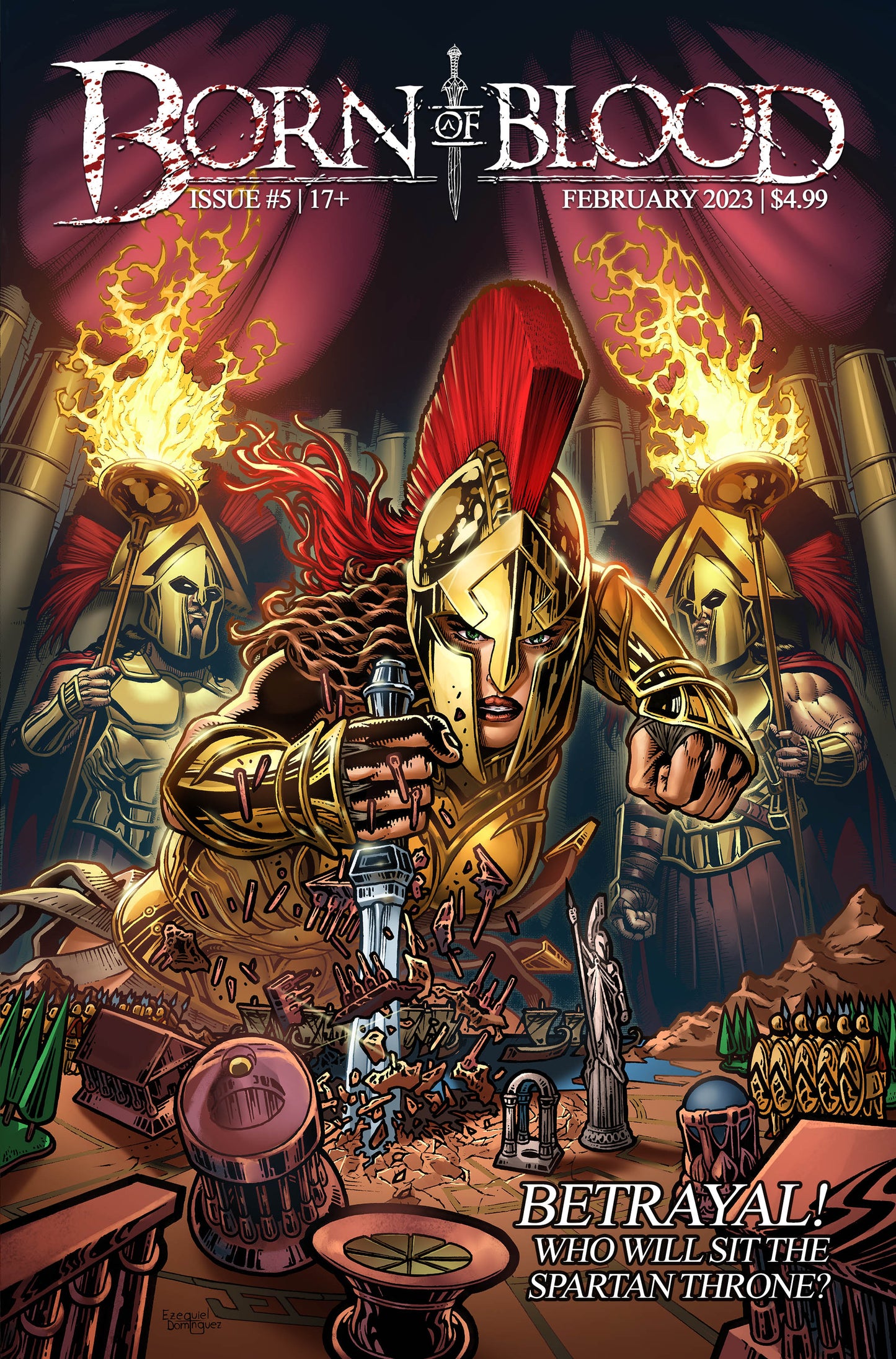 BORN OF BLOOD #5 - COVER A - JEFFREY EDWARDS