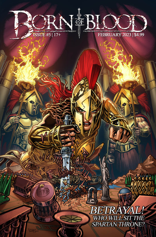 BORN OF BLOOD #5 - COVER A - JEFFREY EDWARDS