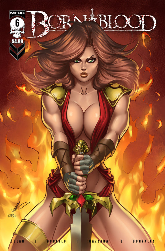 BORN OF BLOOD #6 - COVER B - ALE GARZA