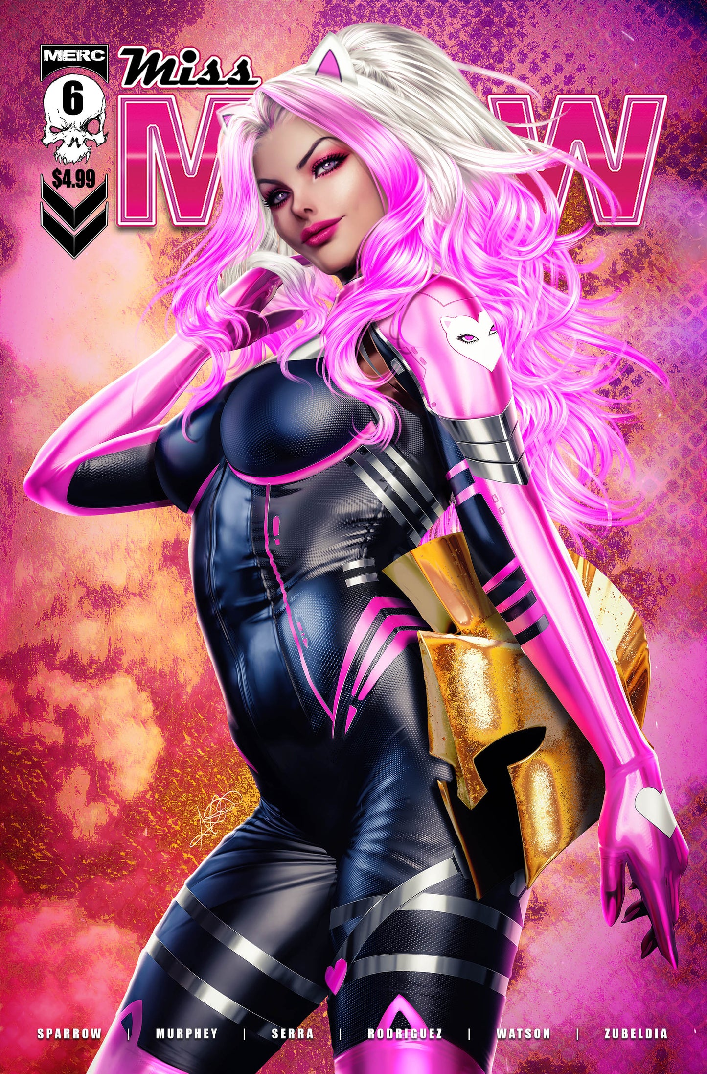 MISS MEOW #6 (OF 8) CVR B - ARIEL DIAZ