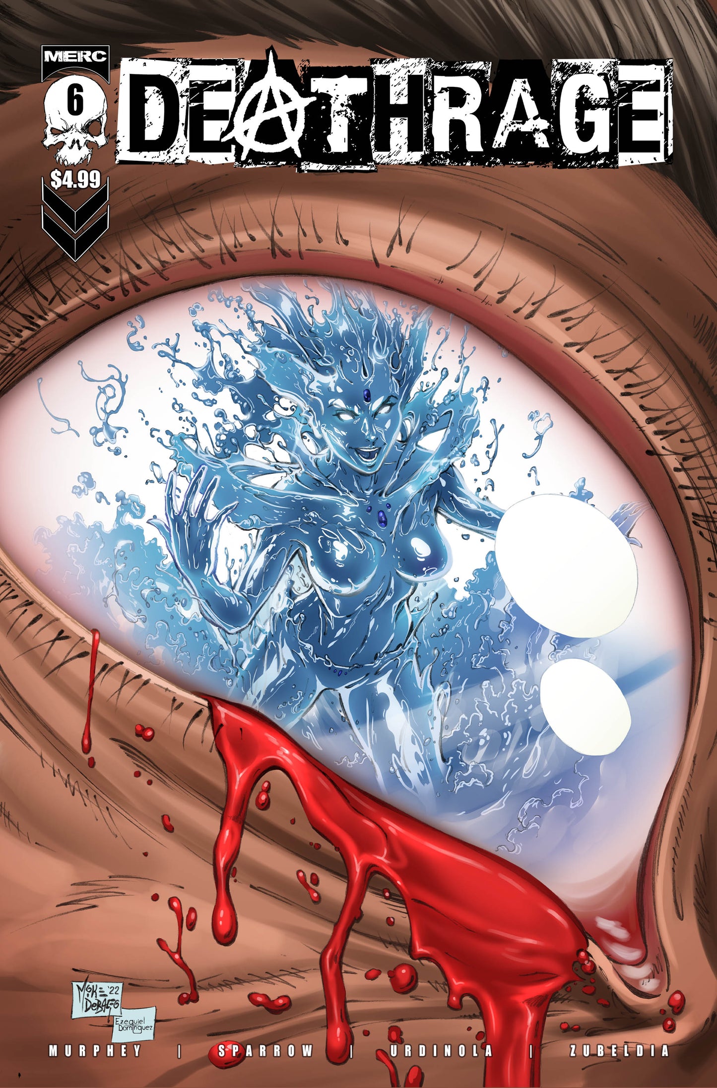 DEATHRAGE #6 - COVER C - MIKE DEBALFO