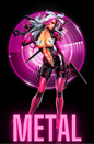 MISS MEOW #7 ARMAN AKOPIAN "SHOOTER" - NAUGHTY METAL - KICKSTARTER VARIANT