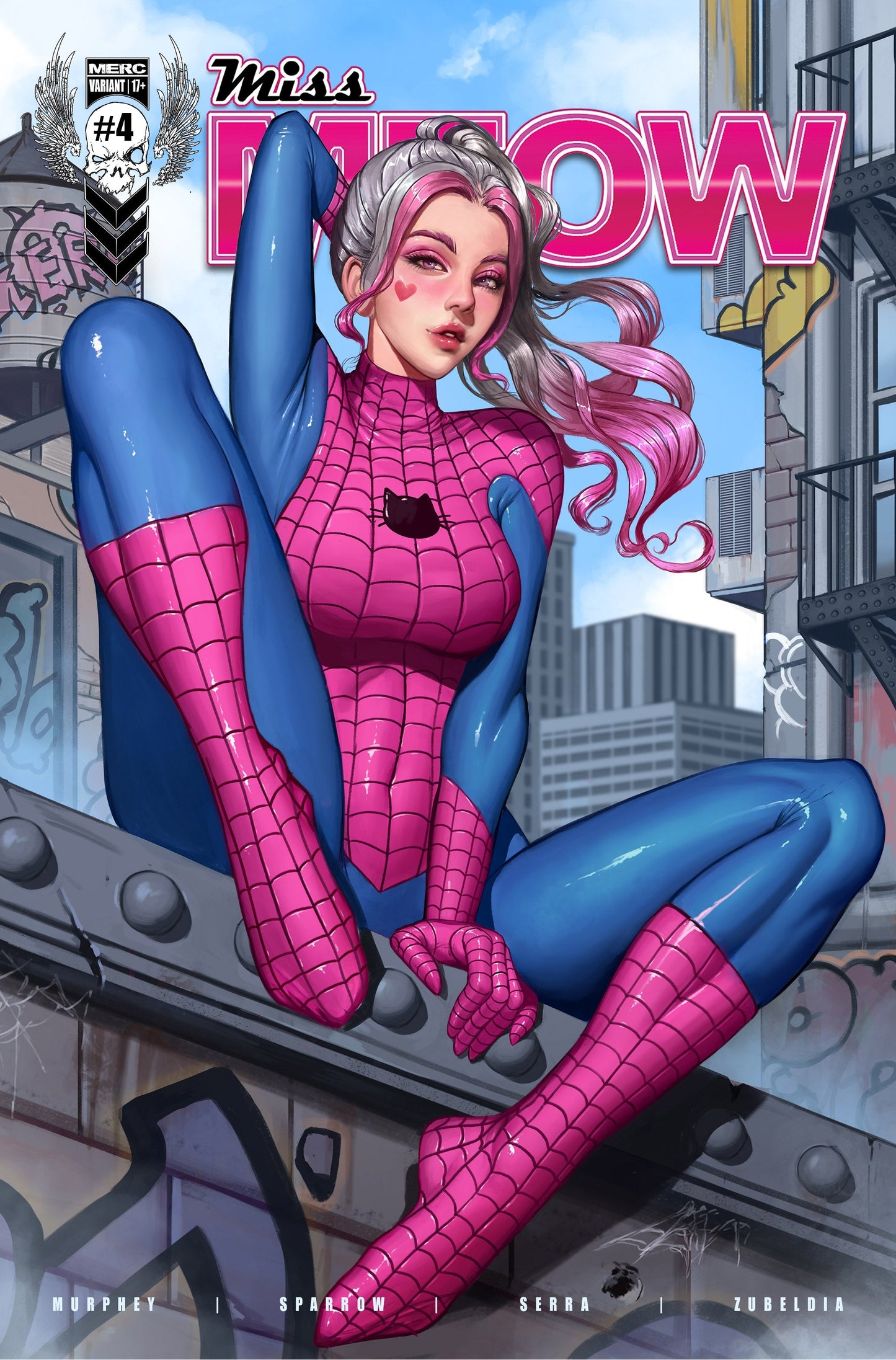 MISS MEOW #4 - DRAVACUS - MISS SPIDEY NICE TRADE METAL LTD 10