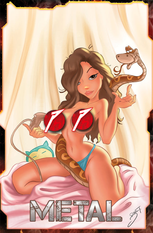 POWER HOUR #2 "SNAKE GIRL" KINKIE CUTIES EXCL VIRGIN NAUGHTY METAL = LTD 10