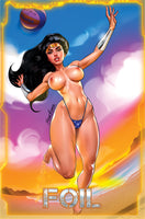 POWER HOUR #2 "VOLLEY GIRL" BRIAN MIROGLIO EXCL NAUGHTY FOIL - LTD 10