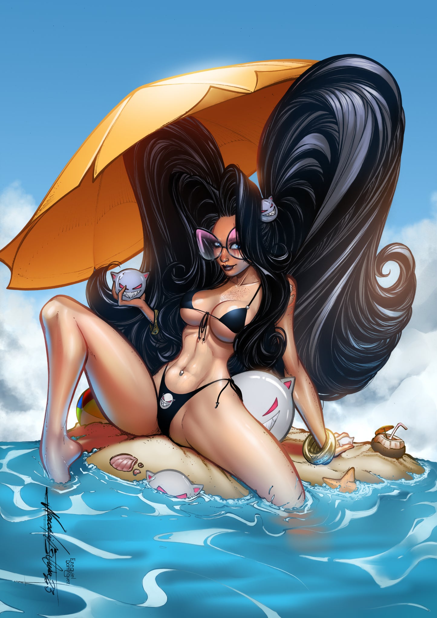 MONSTER SUMMER SPECIAL 2023 - NARCELIO SOUSA "RETAIL" - BIKINI - KICKSTARTER VARIANT