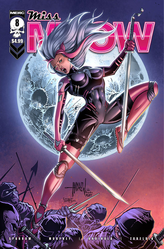 MISS MEOW #8 - COVER B - ANDREW MANGUM
